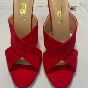 Sexy Easy Walk High Heel Mules